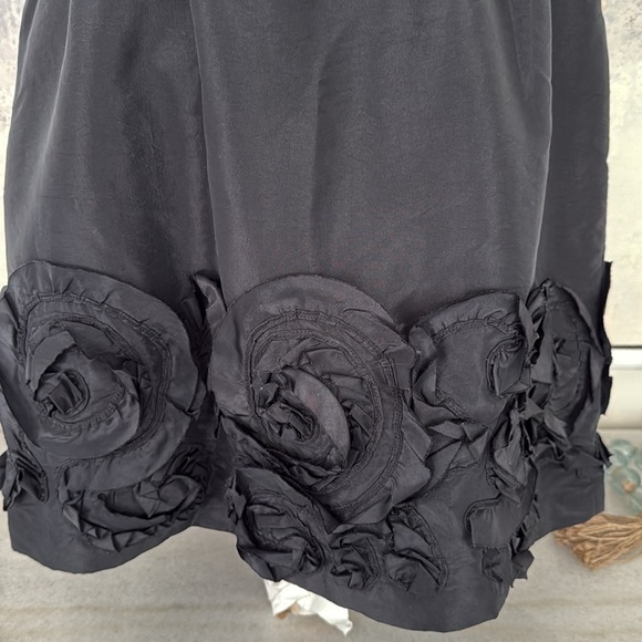 Max & Cleo Black strapless dress size 10 - Picture 3 of 7